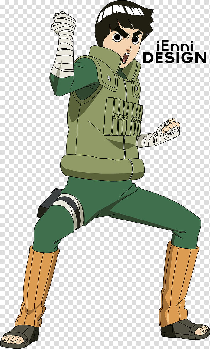 Naruto Shippuden: Rock Lee transparent background PNG clipart
