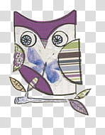Buhos s, purple owl illustration transparent background PNG clipart