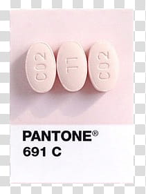 Pantone s, three Pantone  C pills transparent background PNG clipart