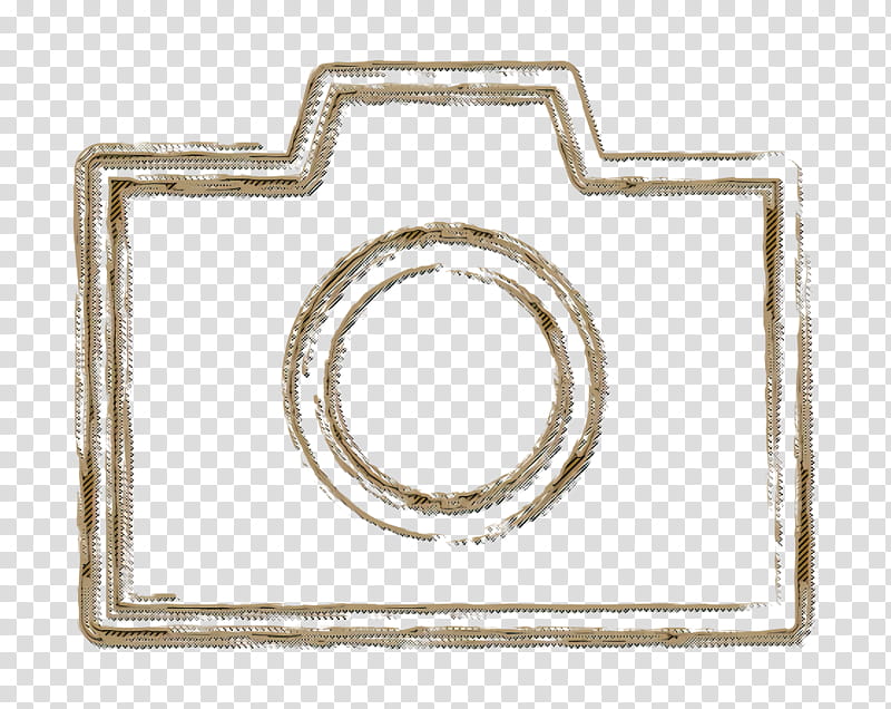 camera icon device icon productivity icon, Shape Icon, Social Icon, Rectangle, Metal, Circle, Brass, Square transparent background PNG clipart