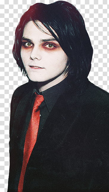 Gerard Way transparent background PNG clipart