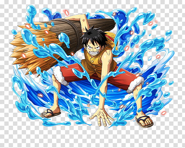 Download Monkey D Luffy Transparent Background HQ PNG Image