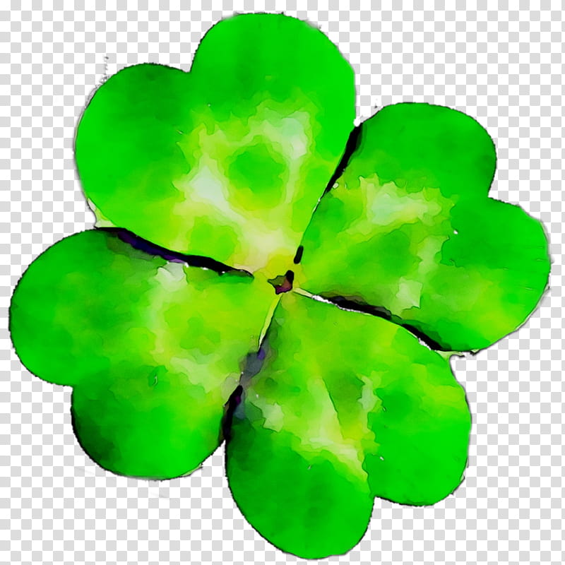 Green Leaf, Shamrock, Clover, Symbol, Plant, Petal, Flower, Wood Sorrel Family transparent background PNG clipart