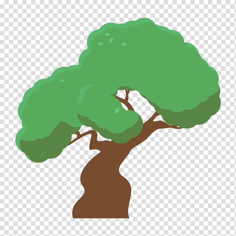 green broccoli cruciferous vegetables tree, Plant, Animation, Leaf Vegetable, Symbol transparent background PNG clipart