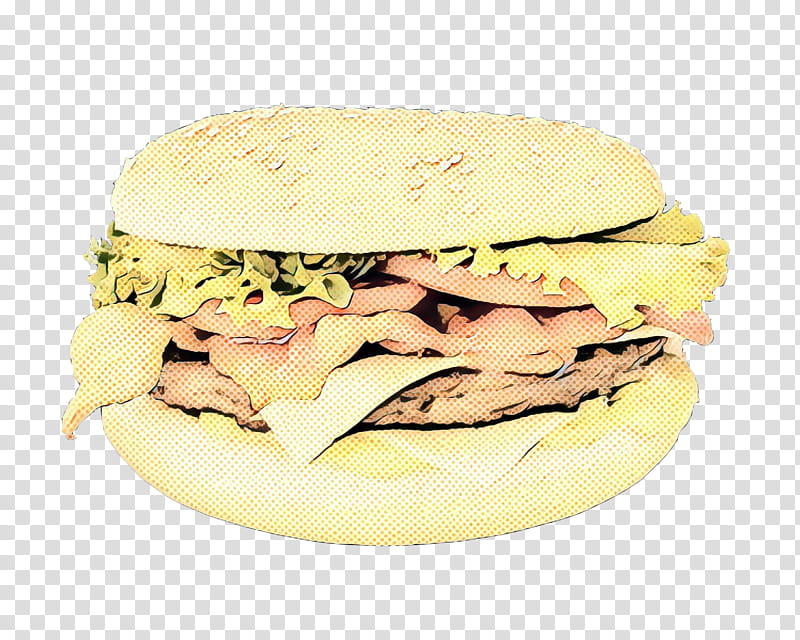 food cuisine dish ingredient breakfast sandwich, Pop Art, Retro, Vintage, Fast Food, American Food, Finger Food, Bacon Sandwich transparent background PNG clipart