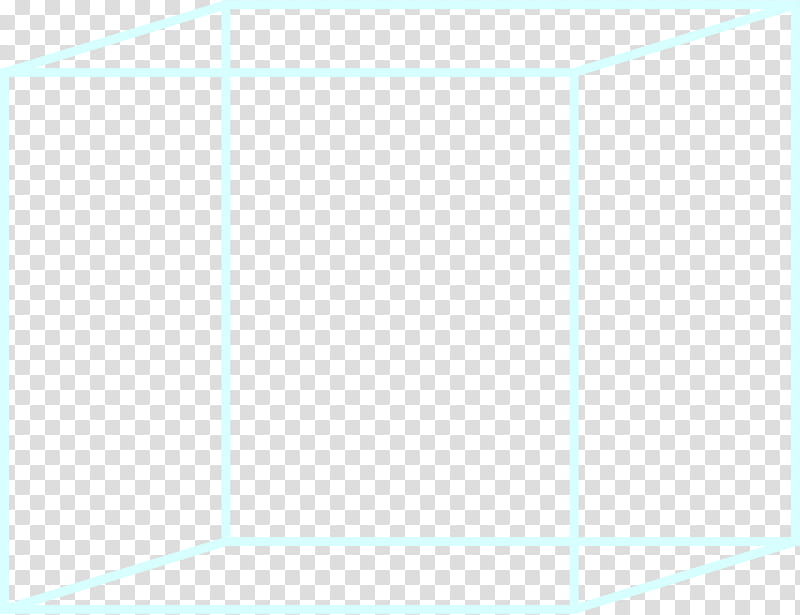 blue box frame illustration transparent background PNG clipart