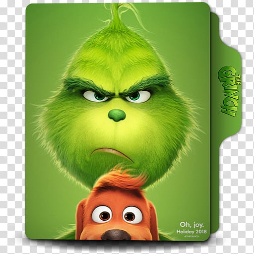 The Grinch  Folder Icon, The Grinch  V transparent background PNG clipart