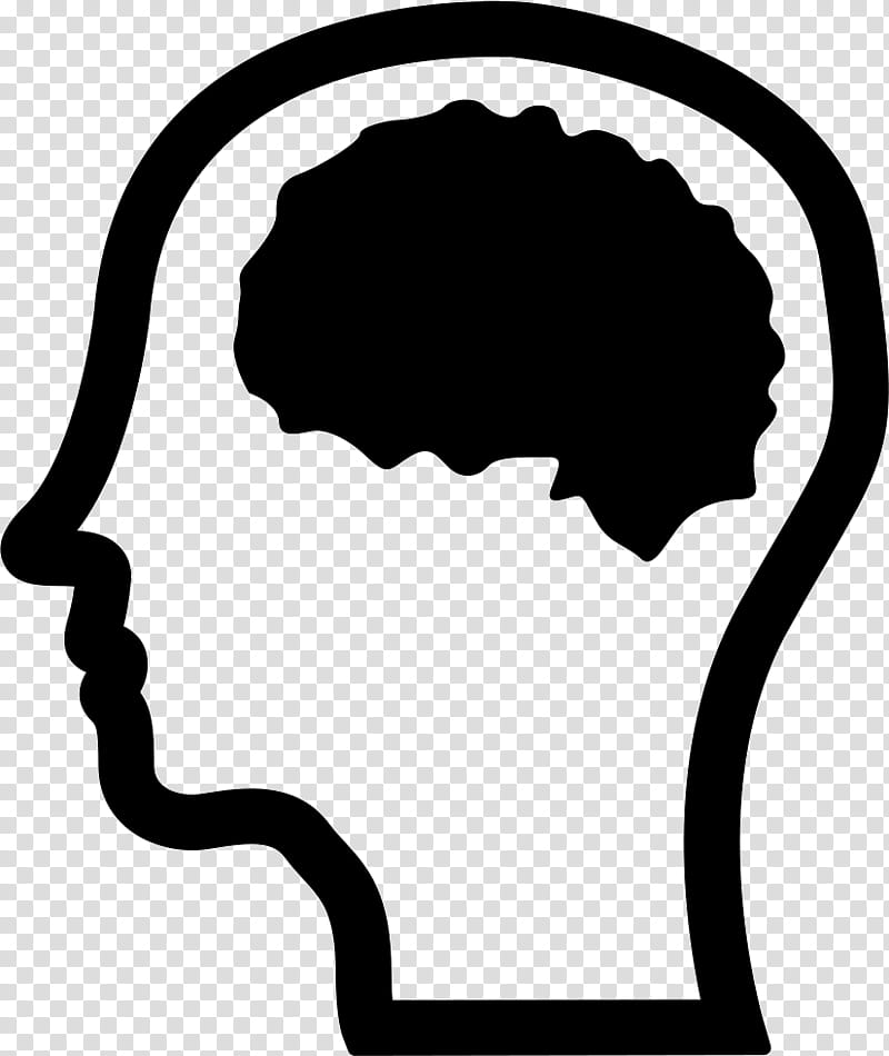 Natural Language Processing Head, Symbol, Data, Sign Semiotics, Artificial Intelligence, Silhouette, Blackandwhite transparent background PNG clipart