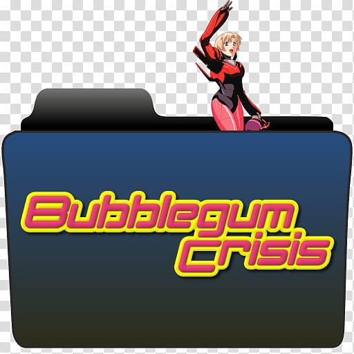 The Big TV series icon collection, Bubblegum Crisis transparent background PNG clipart