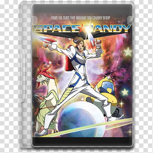 TV Show Icon , Space Dandy, closed Space Dandy case transparent background PNG clipart