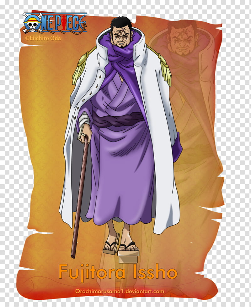 Fujitora Issho, One Piece Fujitora Issho character transparent background PNG clipart