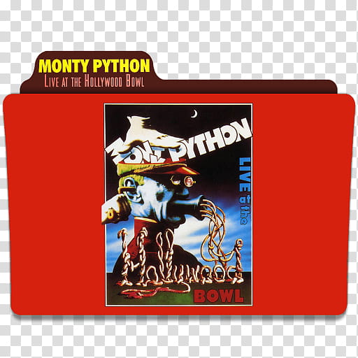 Monty Python Folder Icons, monty python live at the hollywood bowl v transparent background PNG clipart