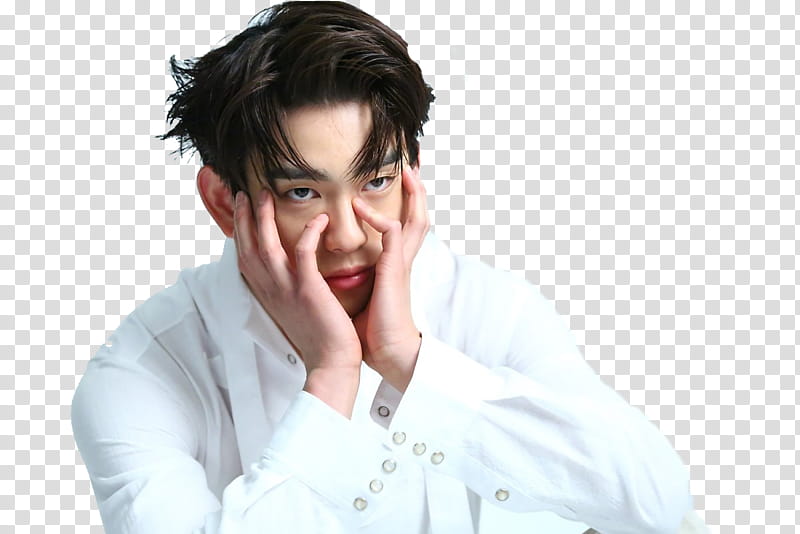 Jinyoung GOT transparent background PNG clipart