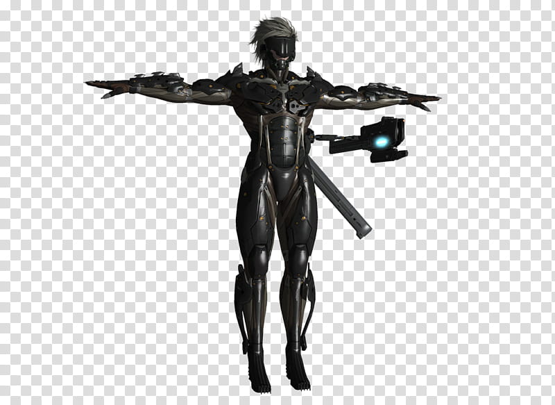 METAL GEAR RISING: RAIDEN D model, black and gray quadcopter drone transparent background PNG clipart
