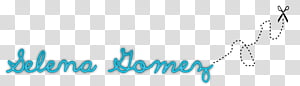 Texto de Selena Gomez transparent background PNG clipart thumbnail