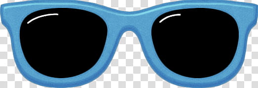 Summer s, blue sunglasses transparent background PNG clipart
