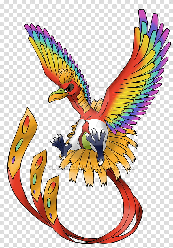 Ho-Oh Pokémon GO Drawing PNG, Clipart, Art, Beak, Bird, Chicken, Deviantart  Free PNG Download