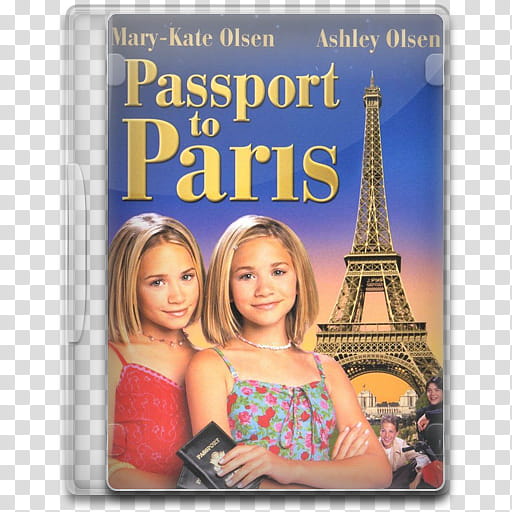 Movie Icon , Passport to Paris, Passport to Paris DVD case transparent background PNG clipart