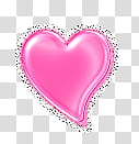 Elements , pink heart illustration transparent background PNG clipart