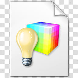 Vista RTM WOW Icon , Lighten Colour, light bulb icon transparent background PNG clipart