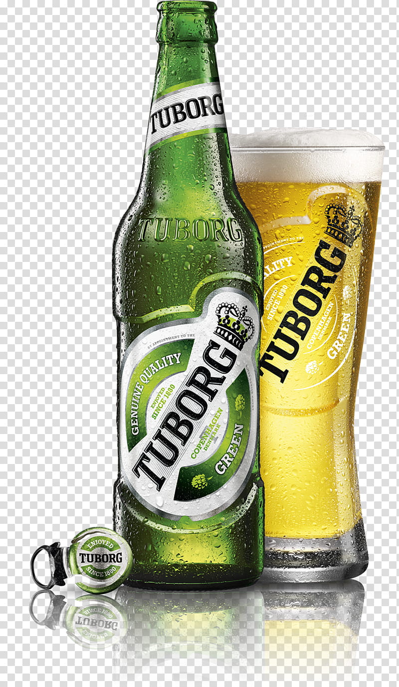 Beer, Tuborg Brewery, Lager, Carlsberg Group, Chimay Brewery, Bottle, Brewing, Draught Beer transparent background PNG clipart