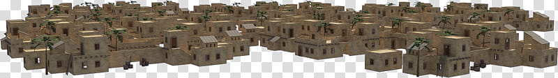 Desert Village III transparent background PNG clipart