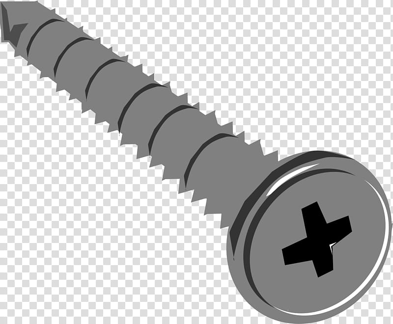 Nut Screw, Bolt, Screw Thread, Tap And Die, Fastener, Screwdriver, Selftapping Screw, Countersink transparent background PNG clipart