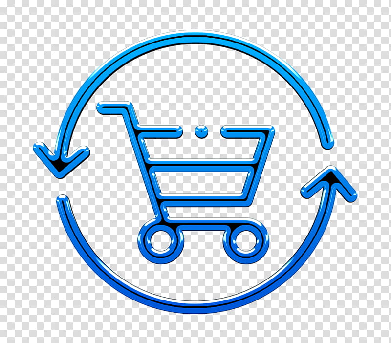 Shopping cart icon E-commerce icon Buy icon, E Commerce Icon, Line, Symbol, Emblem transparent background PNG clipart