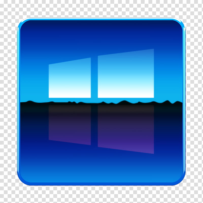 microsoft icon windows icon windows8 icon icon, Blue, Electric Blue, Cobalt Blue, Azure, Technology, Line, Rectangle transparent background PNG clipart