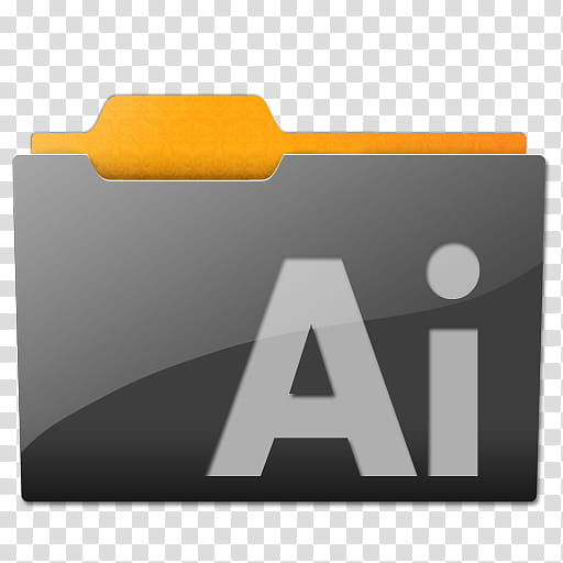 Clean Lines Folder Set CS, gray Ai folder transparent background PNG clipart