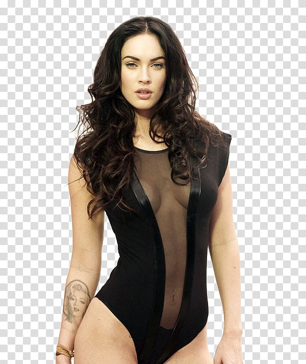 Megan fox transparent background PNG clipart