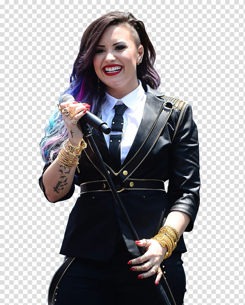 Demi Lovato La Pride Parade transparent background PNG clipart