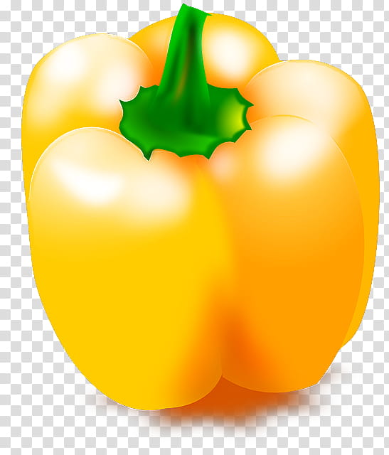 bell pepper natural foods pimiento vegetable capsicum, Bell Peppers And Chili Peppers, Yellow Pepper, Paprika transparent background PNG clipart