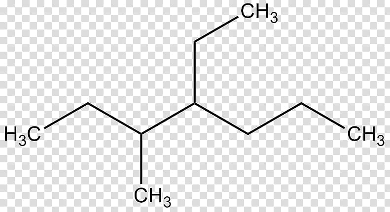Black Triangle, 3methylheptane, Molecular Formula, Chemical Formula, Methyl Group, 2methylheptane, Structural Formula, Structure transparent background PNG clipart