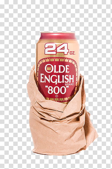Kinda Cool S, oz Olde English beer can transparent background PNG clipart.
