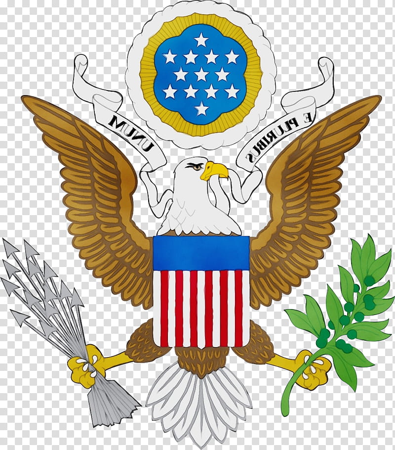 Eagle, United States, Great Seal Of The United States, Seal Of The President Of The United States, Bald Eagle, Coat Of Arms, Federal Government Of The United States, United States Heraldry transparent background PNG clipart
