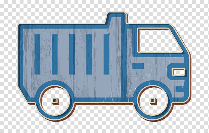 Movement icon Truck icon Car icon, Transport, Blue, Vehicle, Garbage Truck, Van, Rolling transparent background PNG clipart