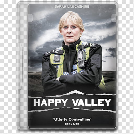 TV Show Icon Mega , Happy Valley, Happy Valley DVD case transparent background PNG clipart