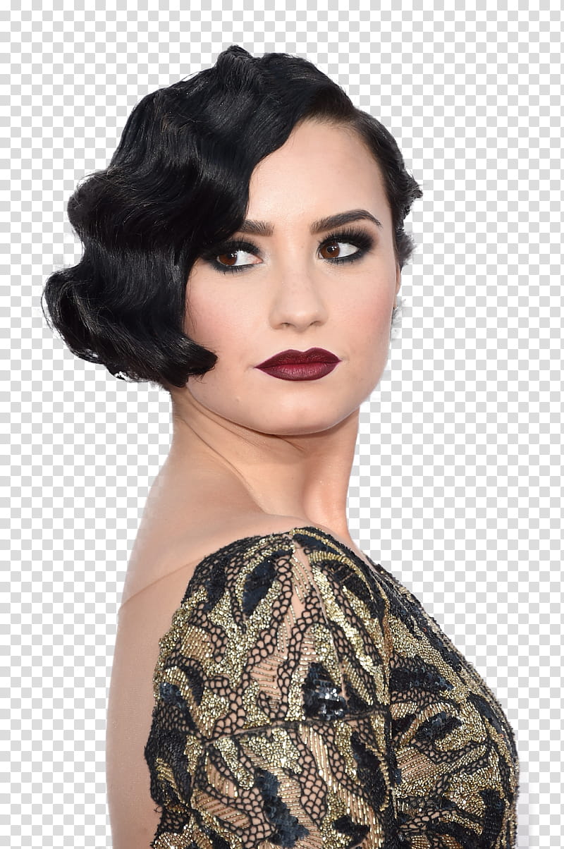 Demi Lovato  ,  transparent background PNG clipart