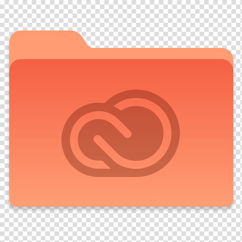 Neue Folders Icon Salmon, Neue Salmon Adobe CC transparent background PNG clipart