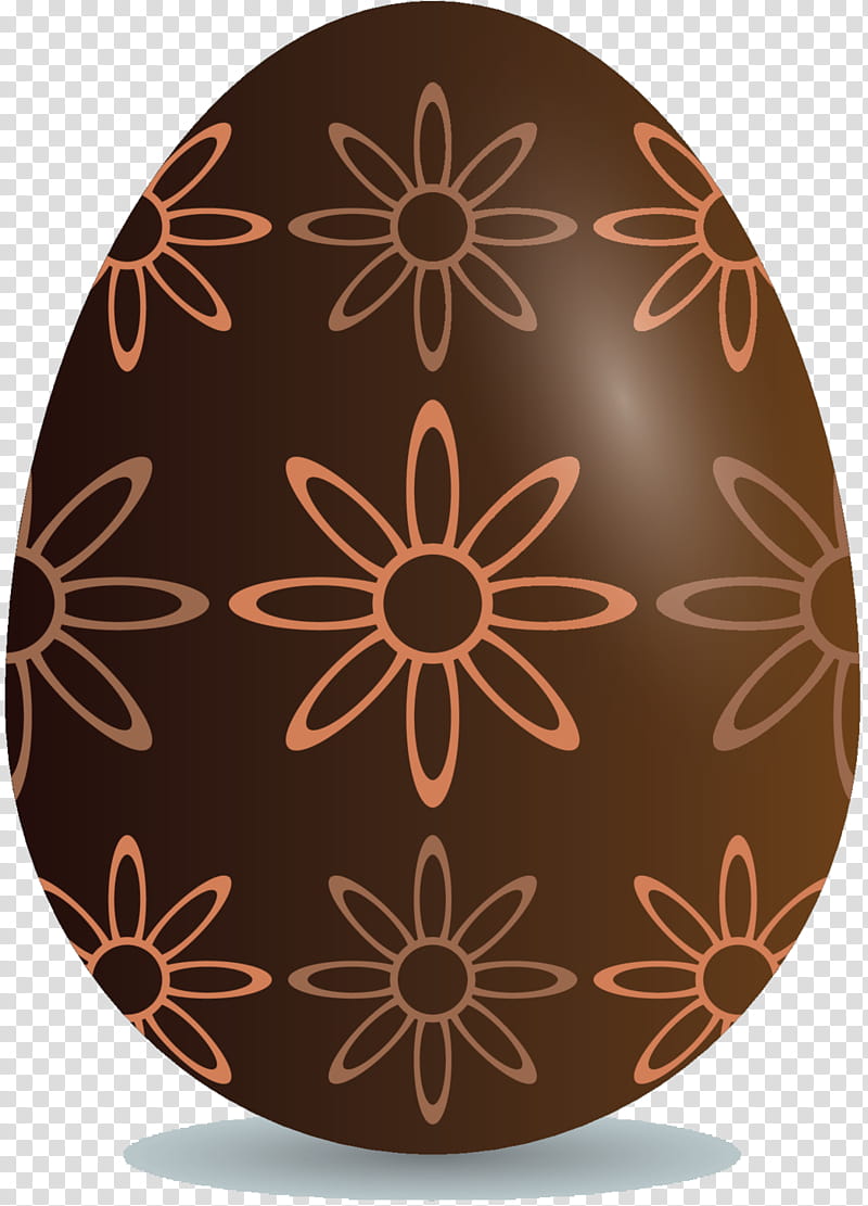 Easter Egg, Easter
, Brown, Ceramic transparent background PNG clipart