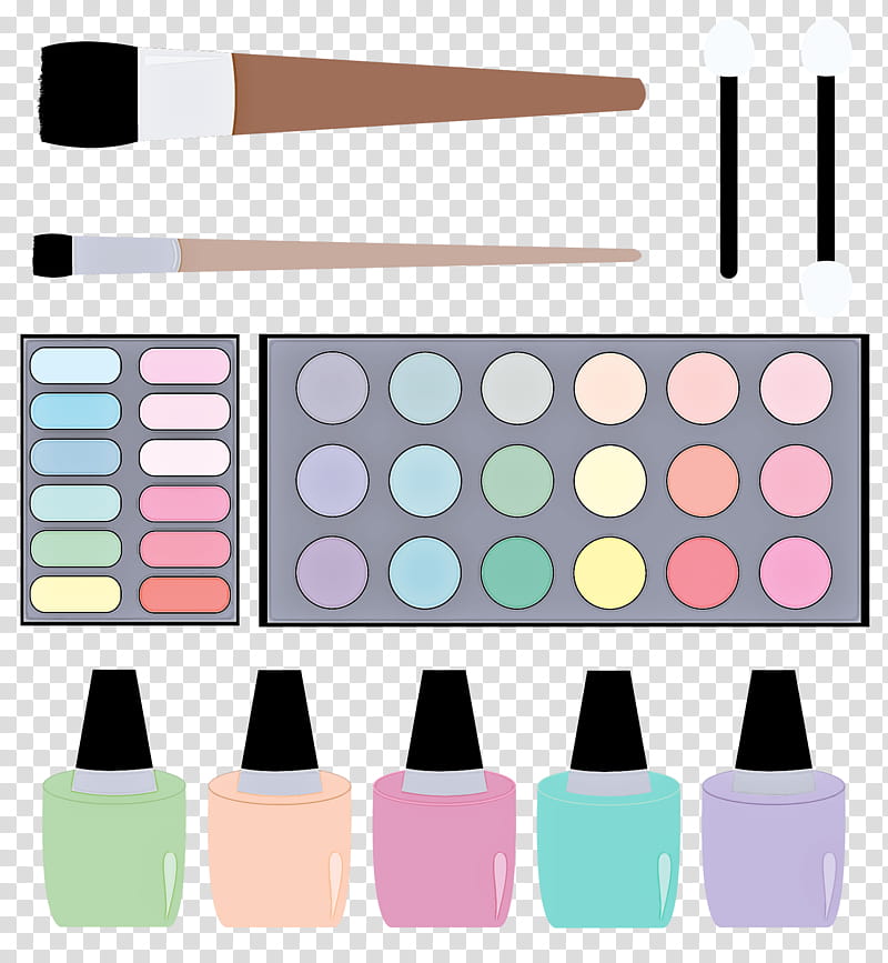 cosmetics pink eye shadow nail polish nail care, Material Property, Tints And Shades transparent background PNG clipart