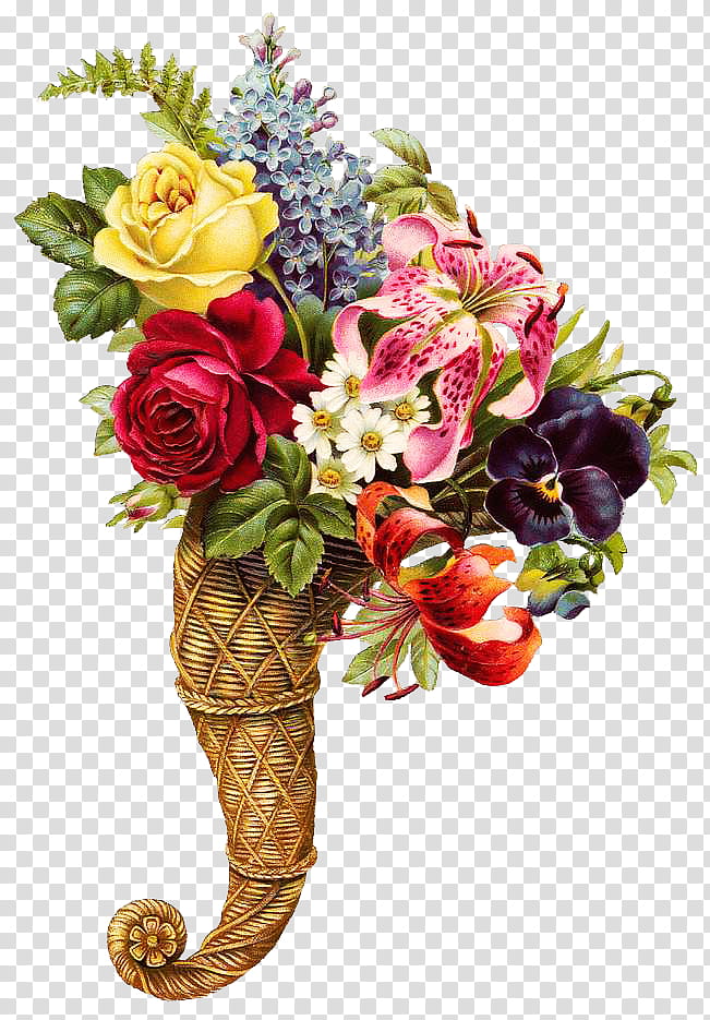 Bouquet Of Flowers Drawing, Victorian Era, Flower Bouquet, Floral Design, Painting, Vintage Print, Cut Flowers, Rose transparent background PNG clipart