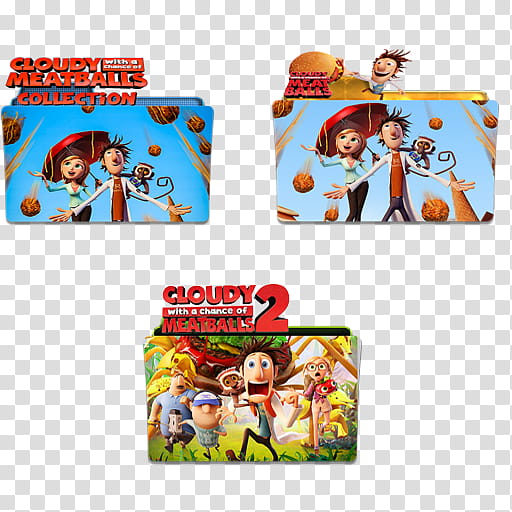 Cloudy With A Chance Of Meatballs Folder Icon , Cloudy With A Chance Of Meatballs Collection Preview transparent background PNG clipart