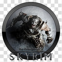Skyrim Icon , Skyrim, The Elder Scrolls of Skyrim transparent background PNG clipart