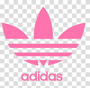 pink adidas logo