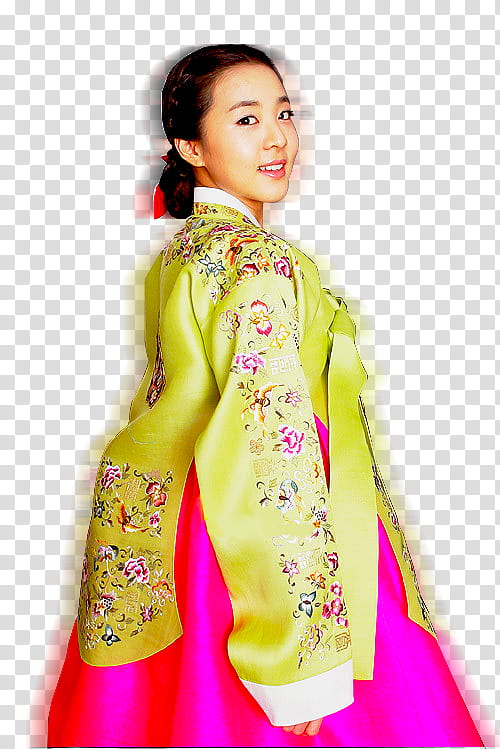 dara ne hanbok render transparent background PNG clipart