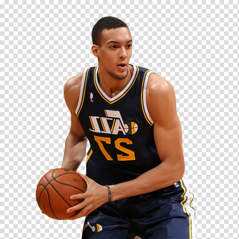 Basketball, Rudy Gobert, Basketball Player, Nba Draft, Ball Game, Team Sport, Sportswear, Jersey transparent background PNG clipart