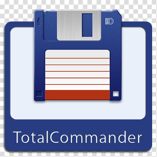 Application ico , blue and gray Total Commander floppy disck transparent background PNG clipart