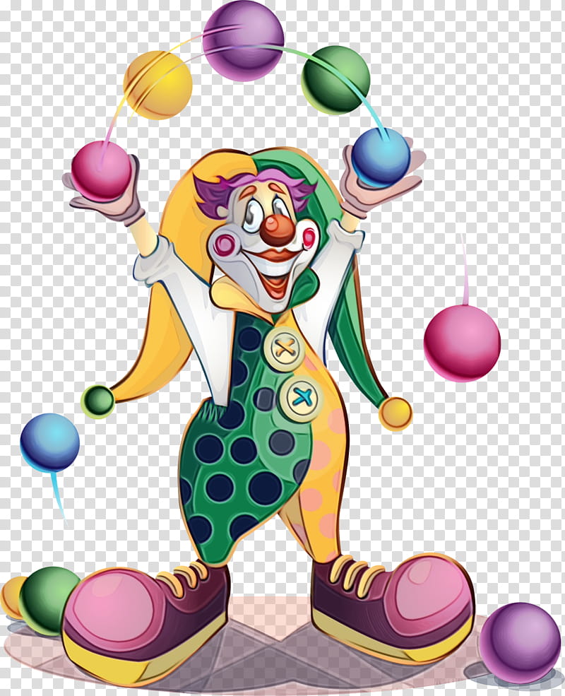 Painting, Clown, Circus, Drawing, International Clown Week, Acrobatics, Bozo The Clown, Trapeze transparent background PNG clipart